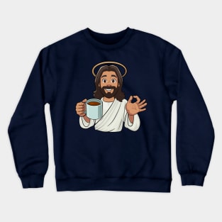 What Would Jesus Brew Crewneck Sweatshirt